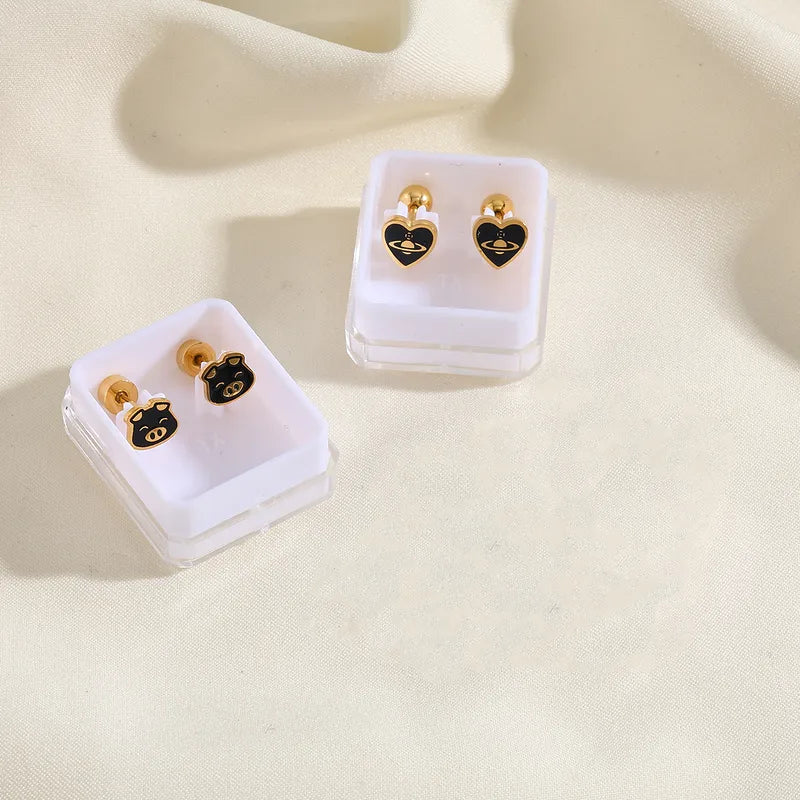 Little Ghost Dangle Earrings