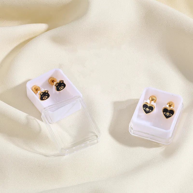 Little Ghost Dangle Earrings