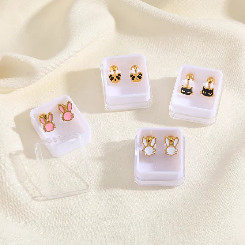 Little Ghost Dangle Earrings