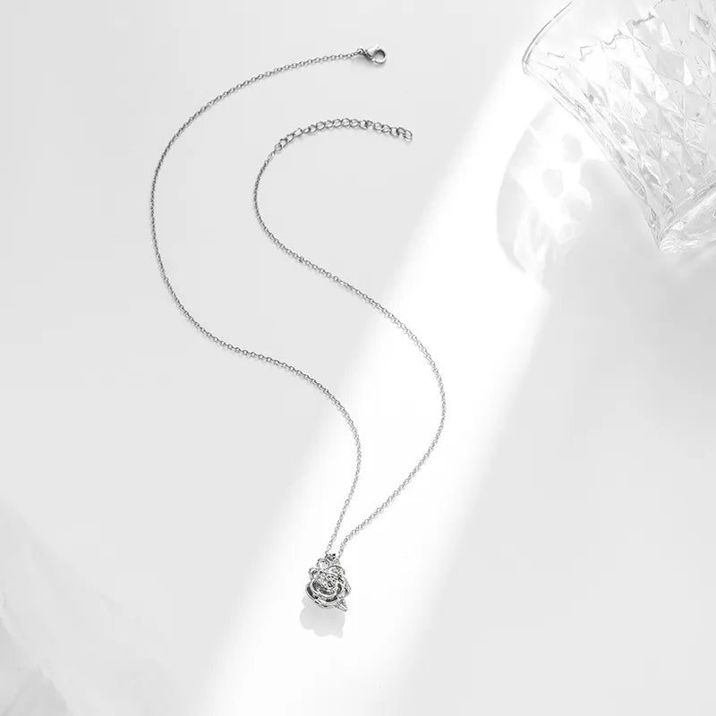 Lot de 2 Colliers D'amitié Aimanté - Epée dans Fleur - BFF - Best Friends Forever - Acier Inoxydable - Amitié - Couple