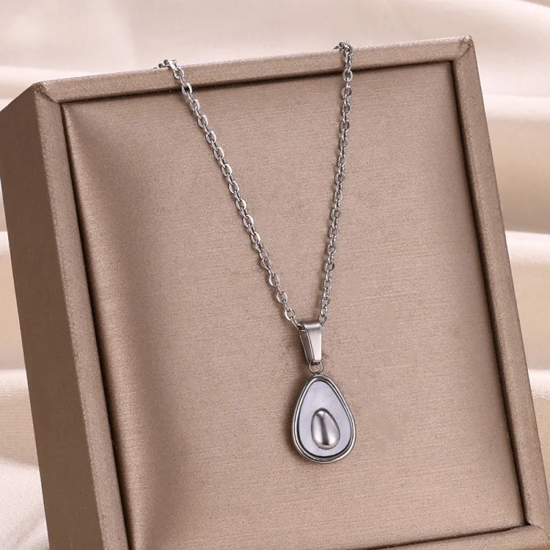 Lot de 2 Colliers - Avocat - BFF - Best Friends Forever - Pendentif - Amoureux Couple Amitié - Acier Inoxydable - Bijoux à partager