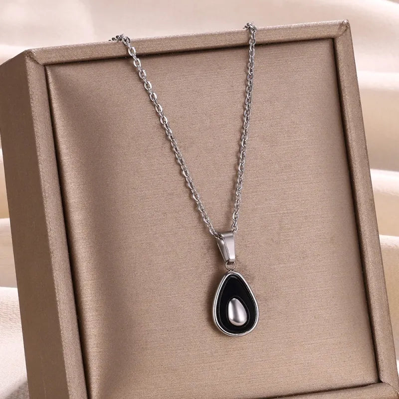 Lot de 2 Colliers - Avocat - BFF - Best Friends Forever - Pendentif - Amoureux Couple Amitié - Acier Inoxydable - Bijoux à partager