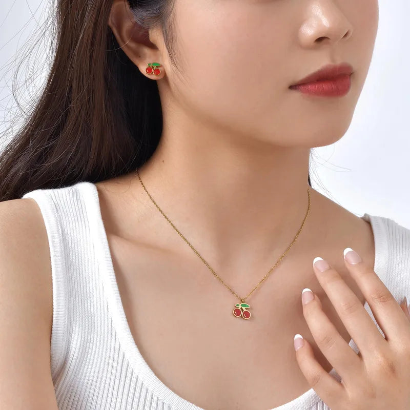 CHILD - 3-piece set Necklace Bracelet Ring Cat Kitten Fantasy - Cat Lovers - Cute Gold Rhinestone