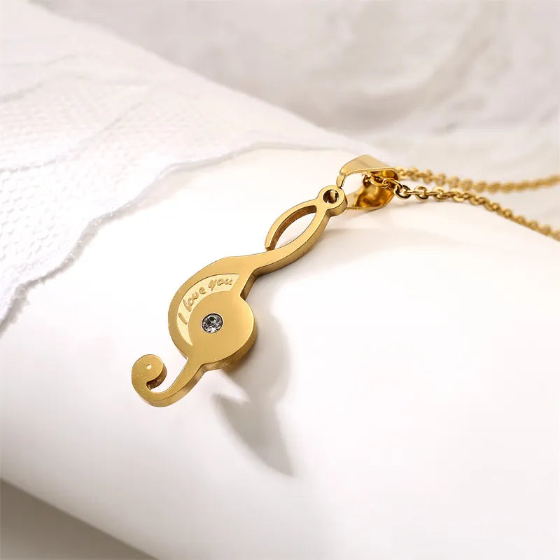 Lot de 2 Colliers D'amitié - Note de Musique - BFF - Best Friends Forever -Amoureux Couple - Acier Inoxydable