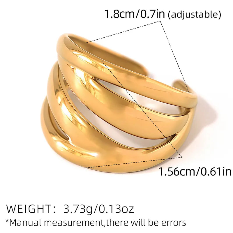 Set of 2 Heartbeat Heartbeat Friendship Rings - BFF Best Friends Couple Lovers - Adjustable Rings - Electrocardiogram