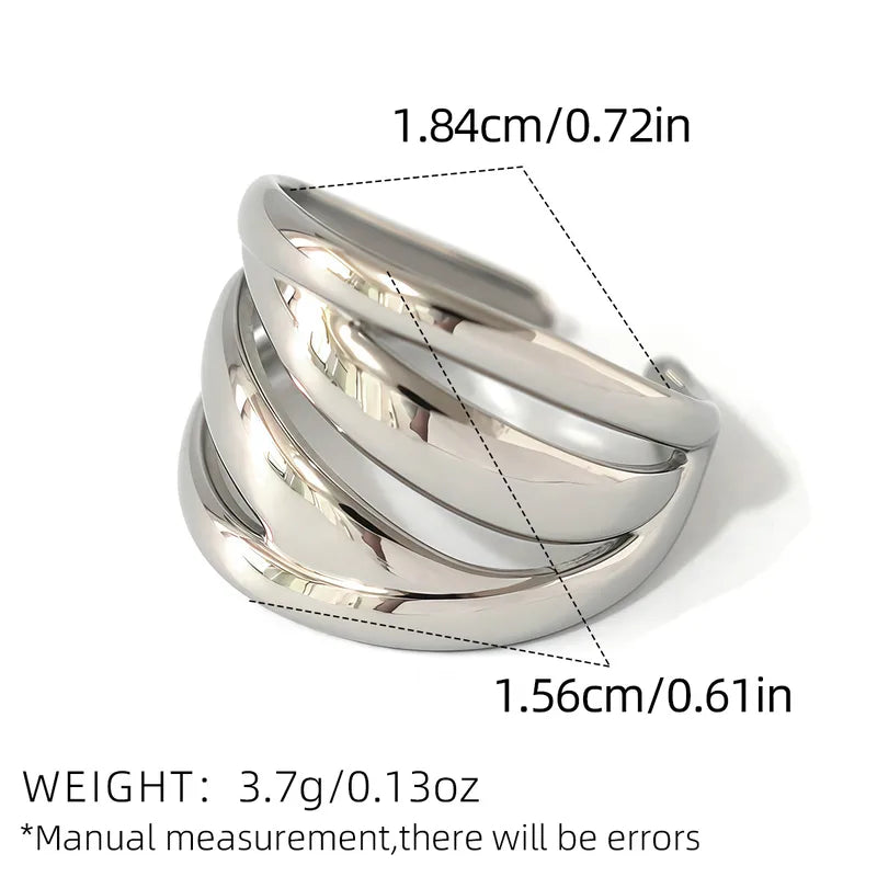 Set of 2 Heartbeat Heartbeat Friendship Rings - BFF Best Friends Couple Lovers - Adjustable Rings - Electrocardiogram