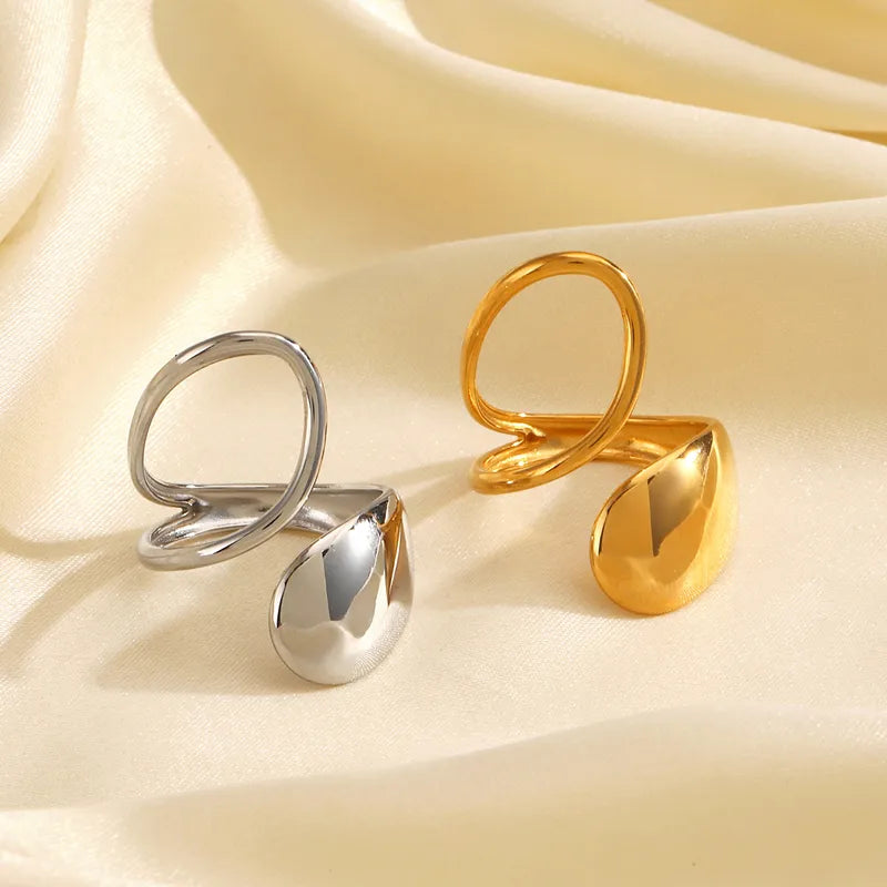Set of 2 Heartbeat Heartbeat Friendship Rings - BFF Best Friends Couple Lovers - Adjustable Rings - Electrocardiogram