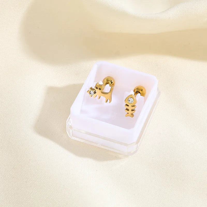 Little Ghost Dangle Earrings