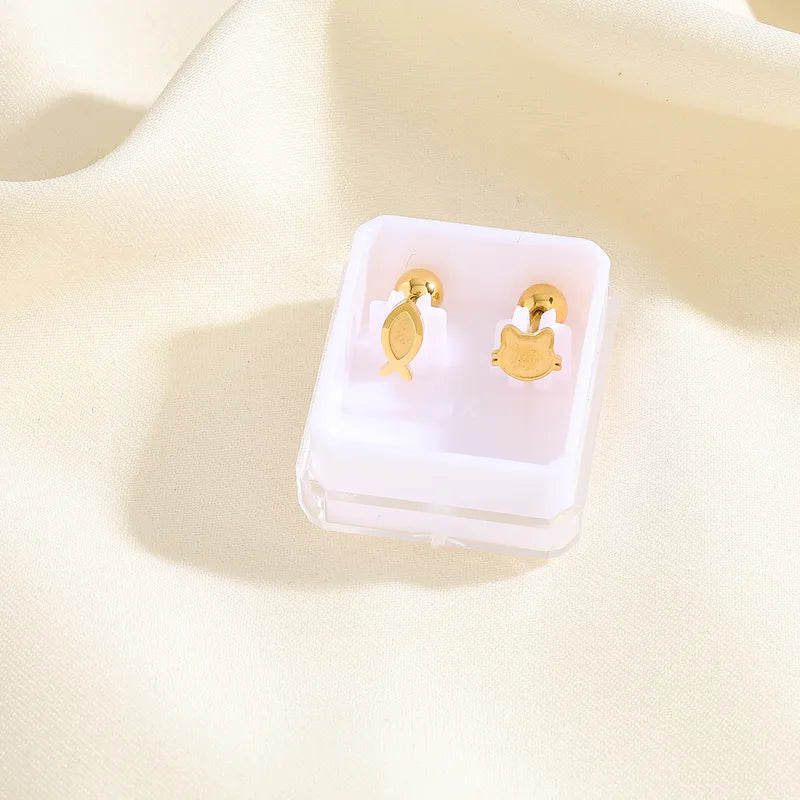 Little Ghost Dangle Earrings
