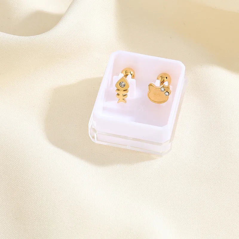 Little Ghost Dangle Earrings