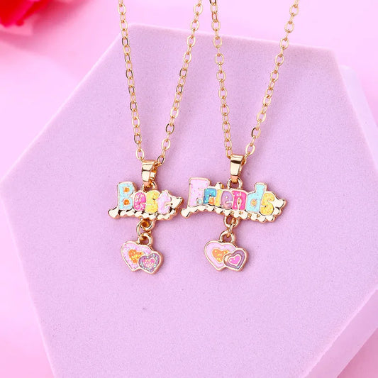 Lot de 2 Colliers D'amitié - BFF - Best Friends Forever
