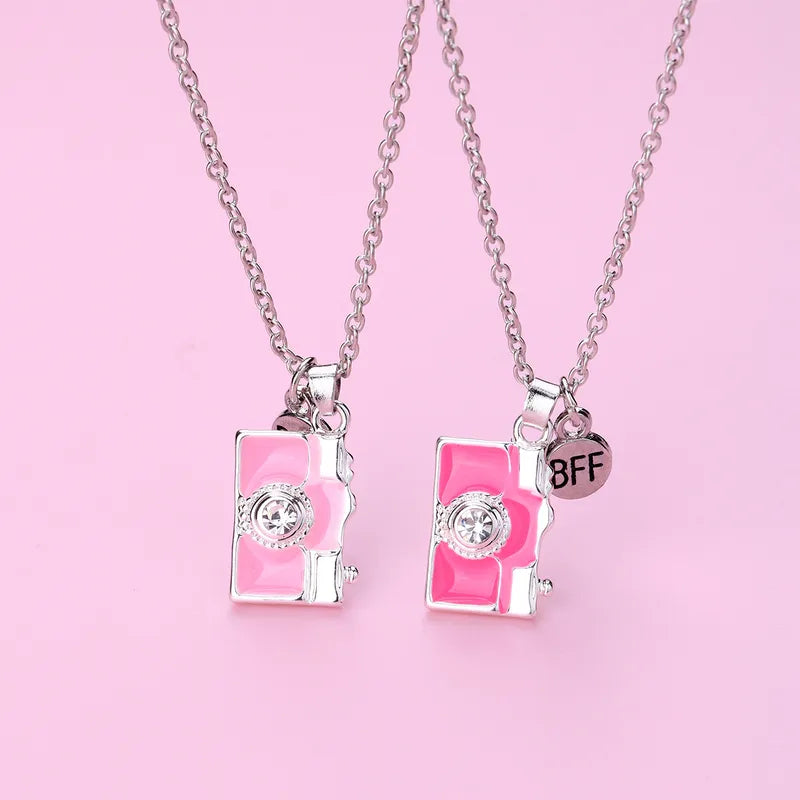 Lot de 2 Colliers BFF - Appareil Photo - Best Friends Forever