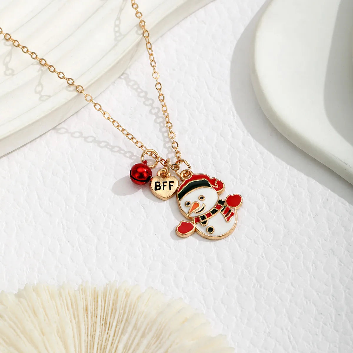 CHILDREN - Set of 2 Friendship Necklace Chains - BFF Best Friends Forever - Fantasy - Butterfly Pendant