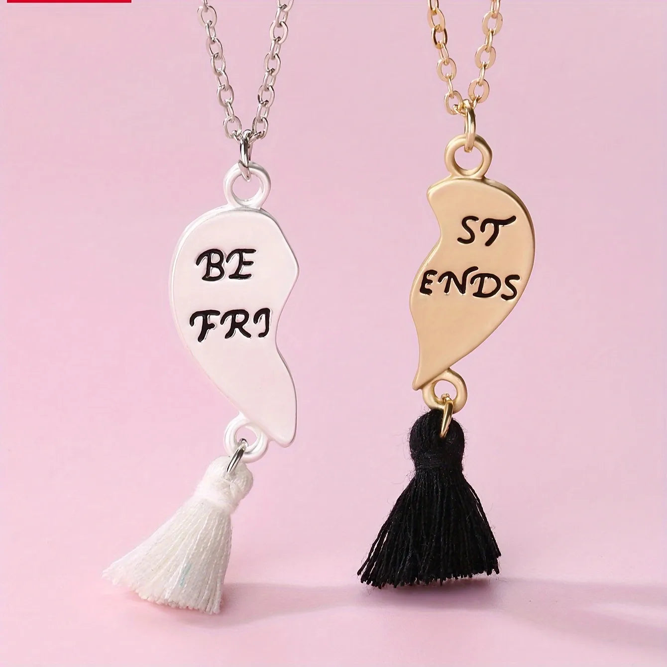 KINDER – Set mit 2 süßen Welpen-Freundschaftsketten – BFF Best Friends Forever – Fancy Dog