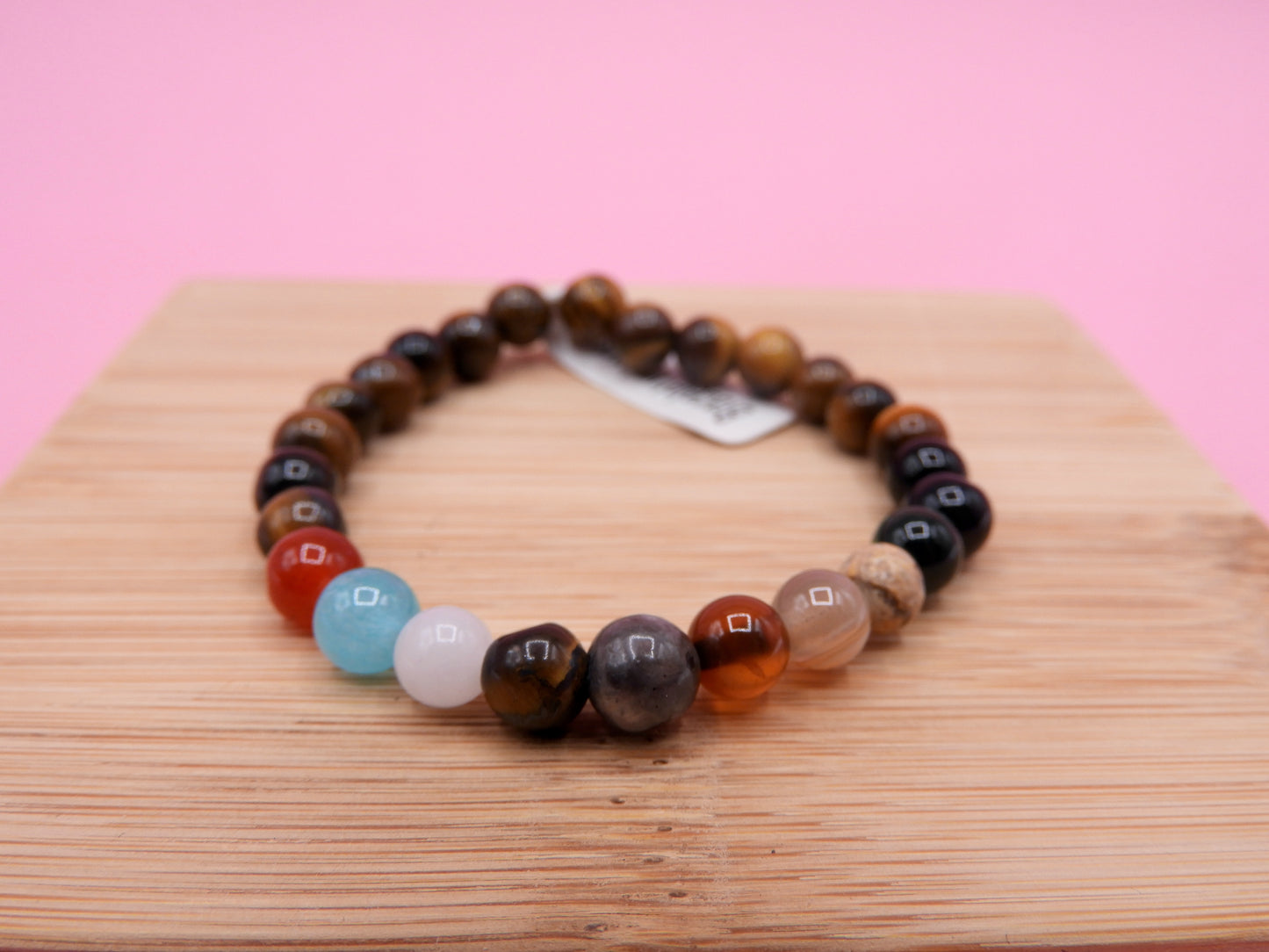 Bracelet en Pierre Naturelle - Taille Enfant - Âge Compris entre 5 et 12 ans - 70 Choix de Pierre