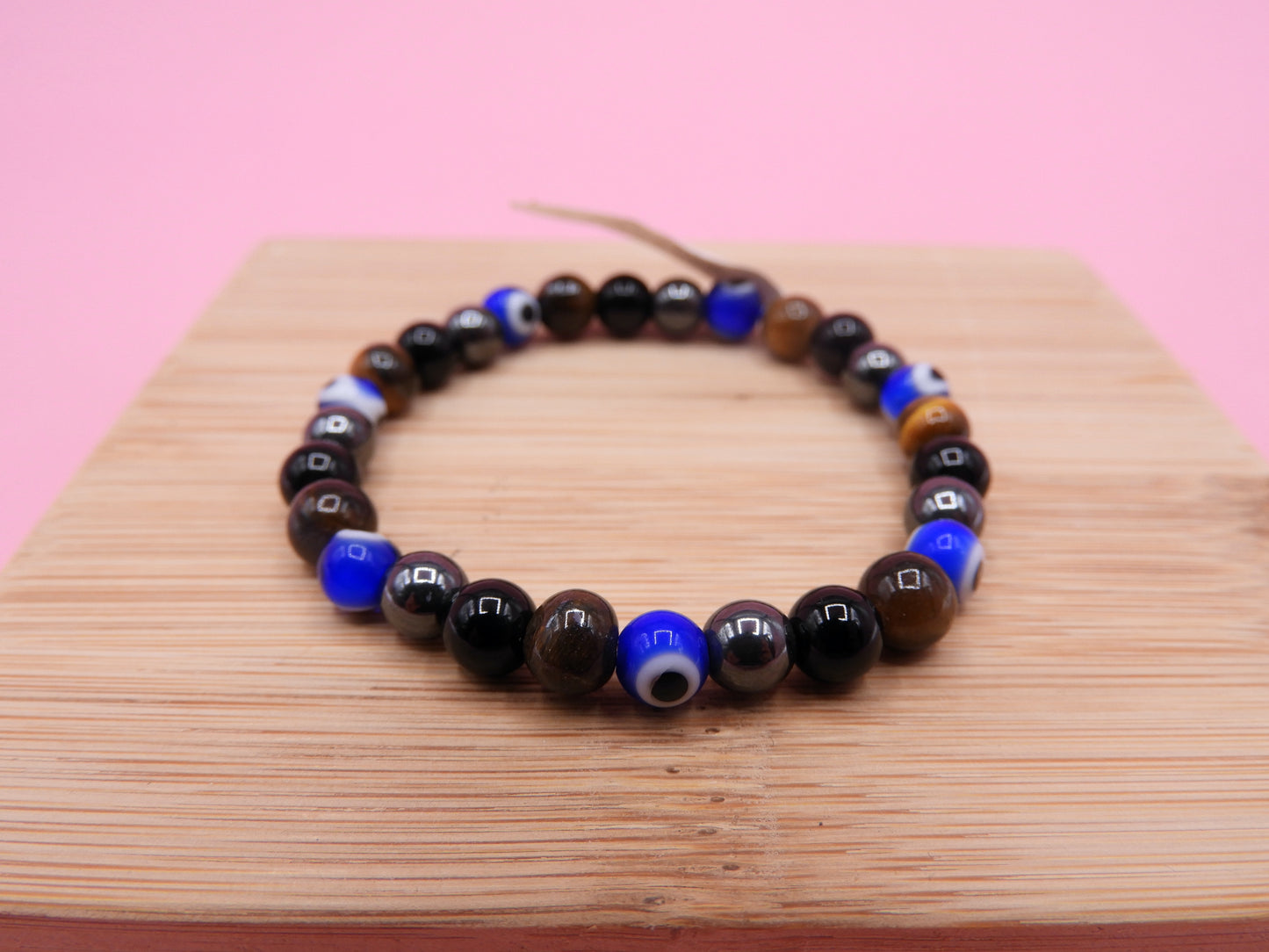 Bracelet en Pierre Naturelle - Taille Enfant - Âge Compris entre 5 et 12 ans - 70 Choix de Pierre