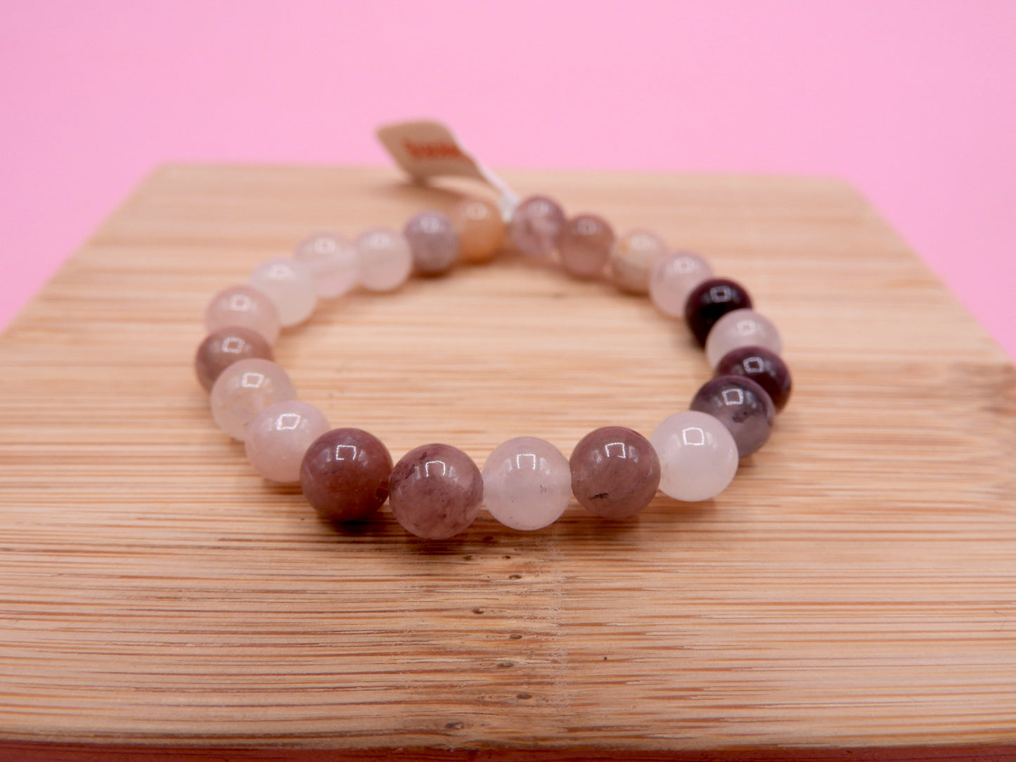 Bracelet en Pierre Naturelle - Taille Bébé Enfant - Âge Compris entre 1 et 4 ans - 36 Choix de Pierre