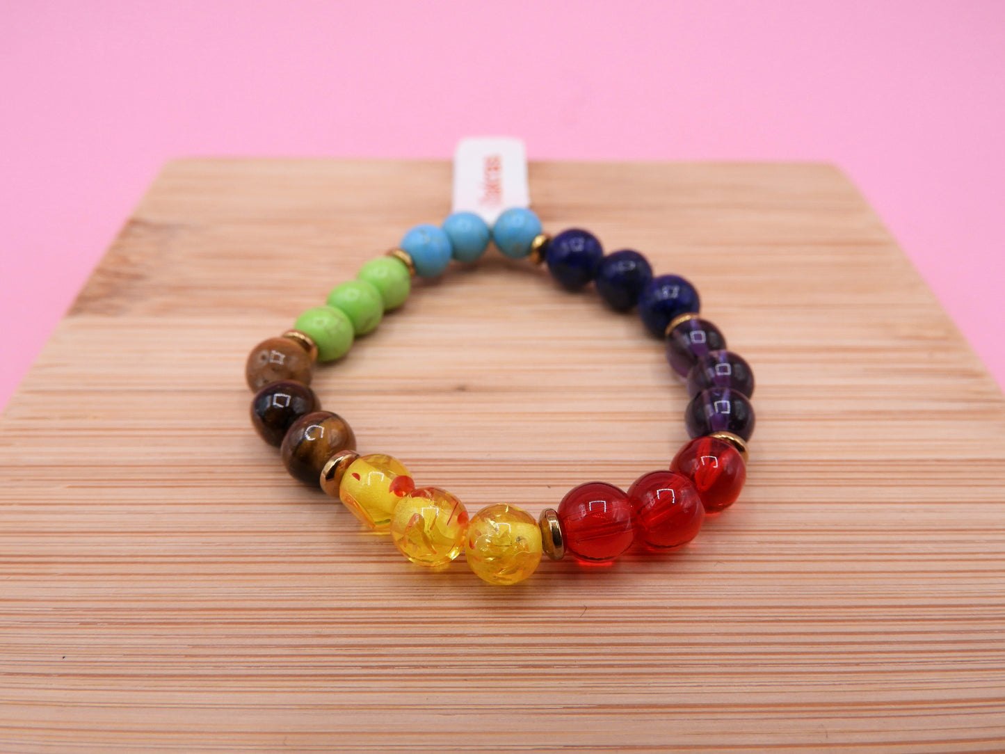 Bracelet en Pierre Naturelle - Taille Bébé Enfant - Âge Compris entre 1 et 4 ans - 36 Choix de Pierre