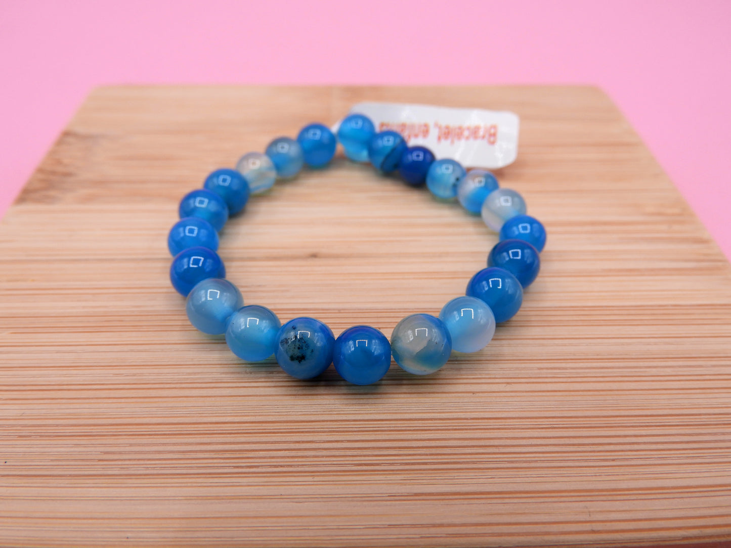 Bracelet en Pierre Naturelle - Taille Bébé Enfant - Âge Compris entre 1 et 4 ans - 36 Choix de Pierre