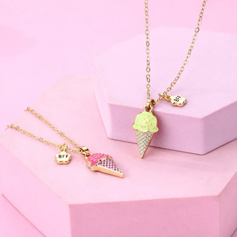 Lot de 2 Colliers BFF - Glace - Best Friends Forever