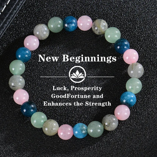 Bracelet Pierre Naturelle - New Beginning - Nouveau Départ
