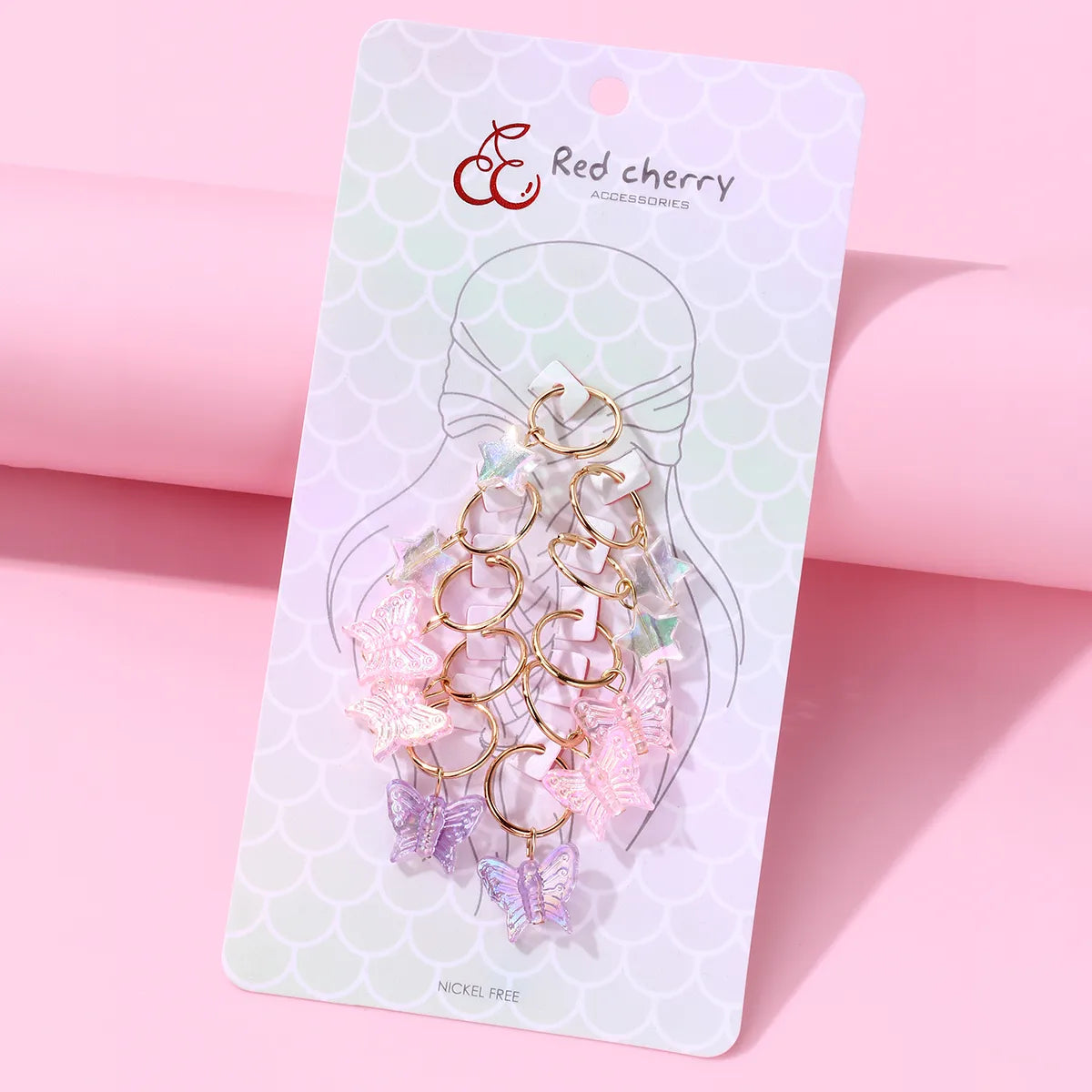 Bijoux de Cheveux - Coiffure - Mignon Romantique Sucré Papillon Etoile - Coiffe de Fête - Accessoire de Tête