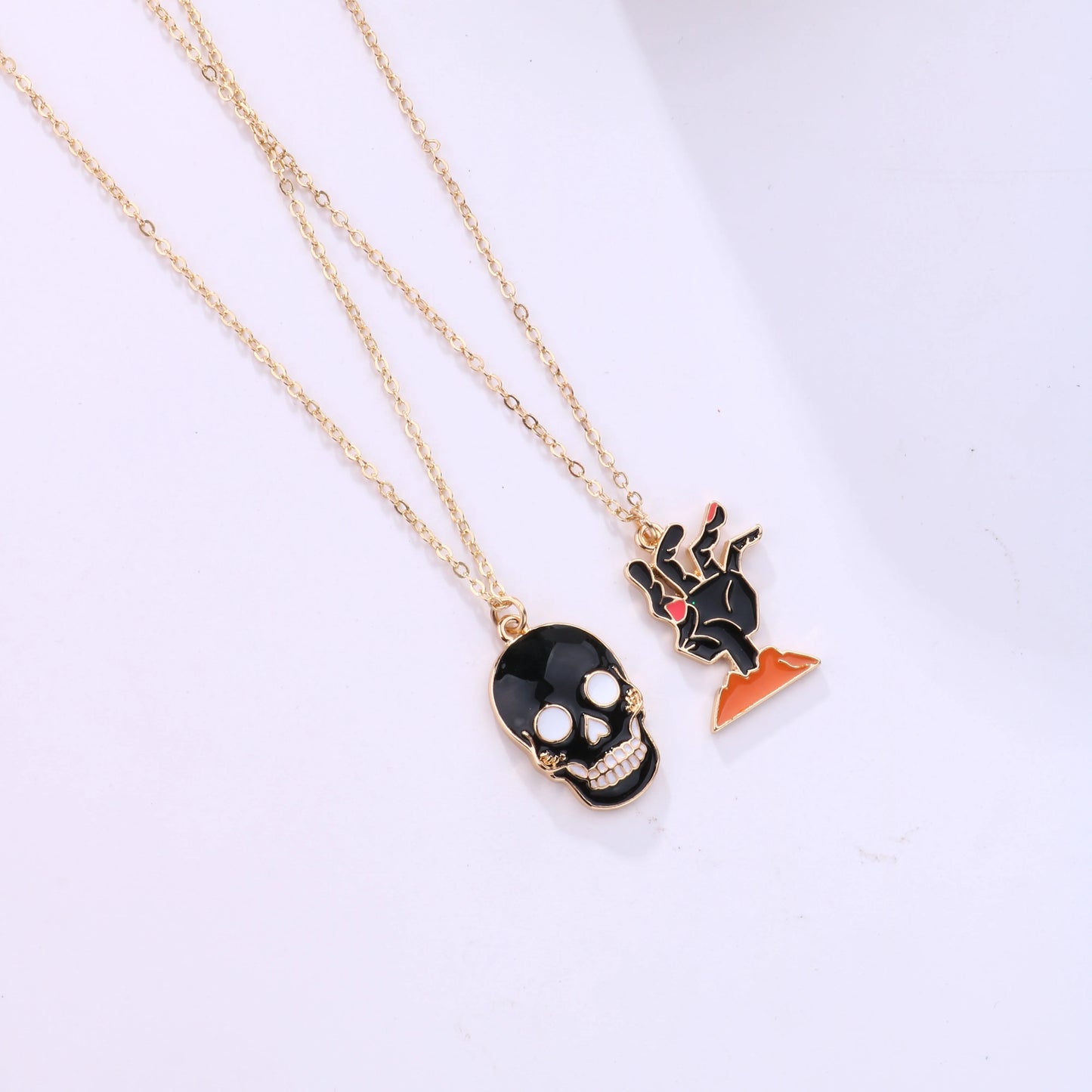 Fashion Necklace - Cute Ghost Unisex Pendant - Alloy