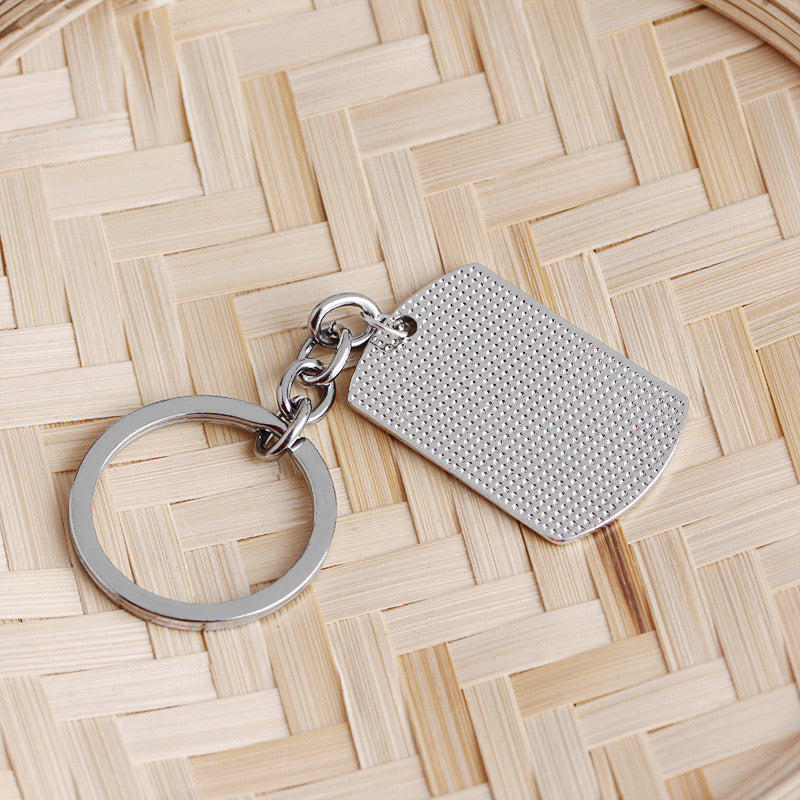 Porte Clés - Message Meilleur Papa DAD du Monde - Fête père - Annonce grossesse - Pendentif Sac