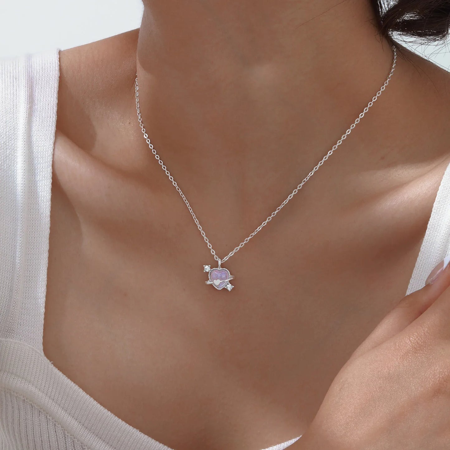 Lot de 3 Colliers D'amitié - Lune Coeur Etoile  - BFF - Best Friends Forever - Acier Inoxydable - Pendentif Mignon - Amitié