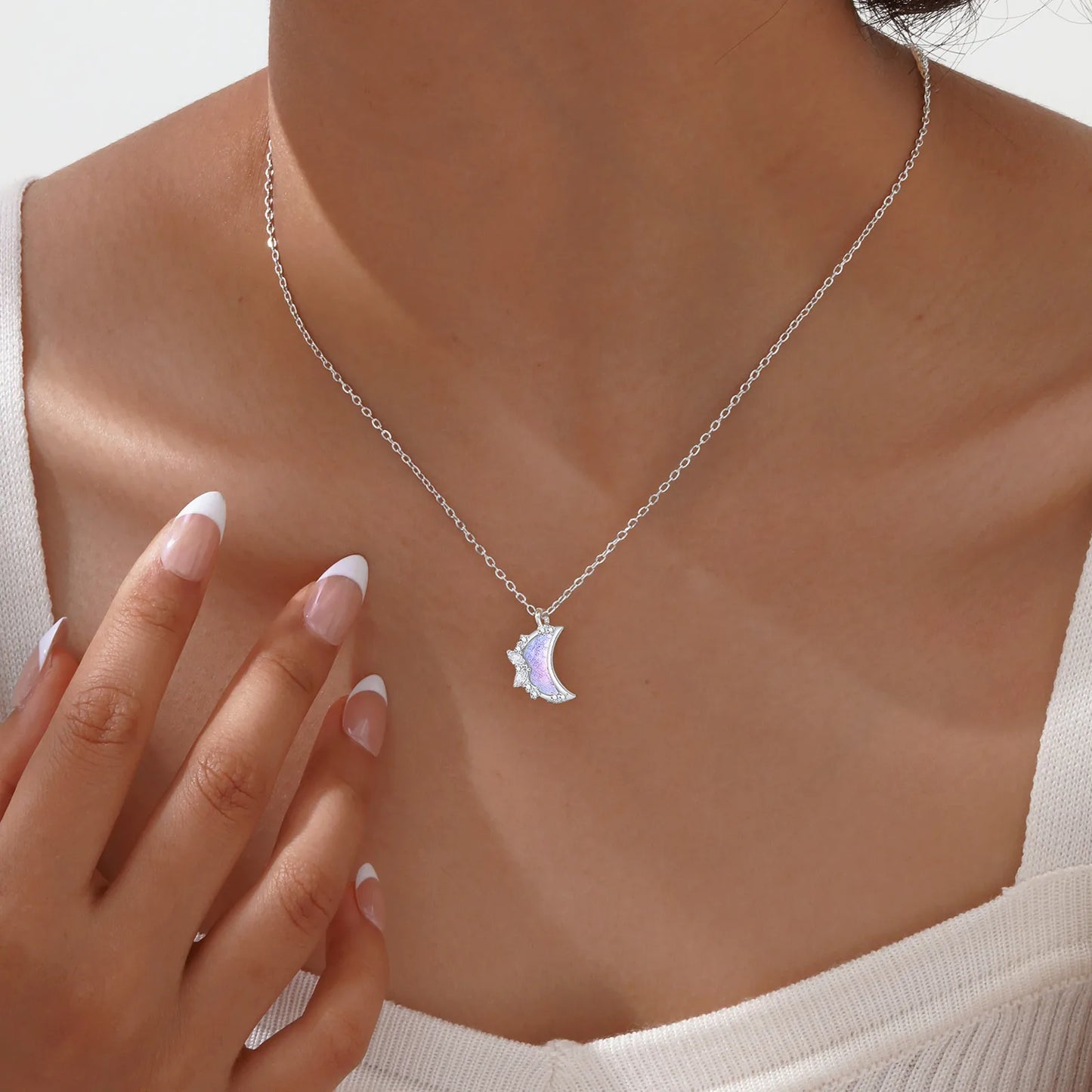 Lot de 3 Colliers D'amitié - Lune Coeur Etoile  - BFF - Best Friends Forever - Acier Inoxydable - Pendentif Mignon - Amitié