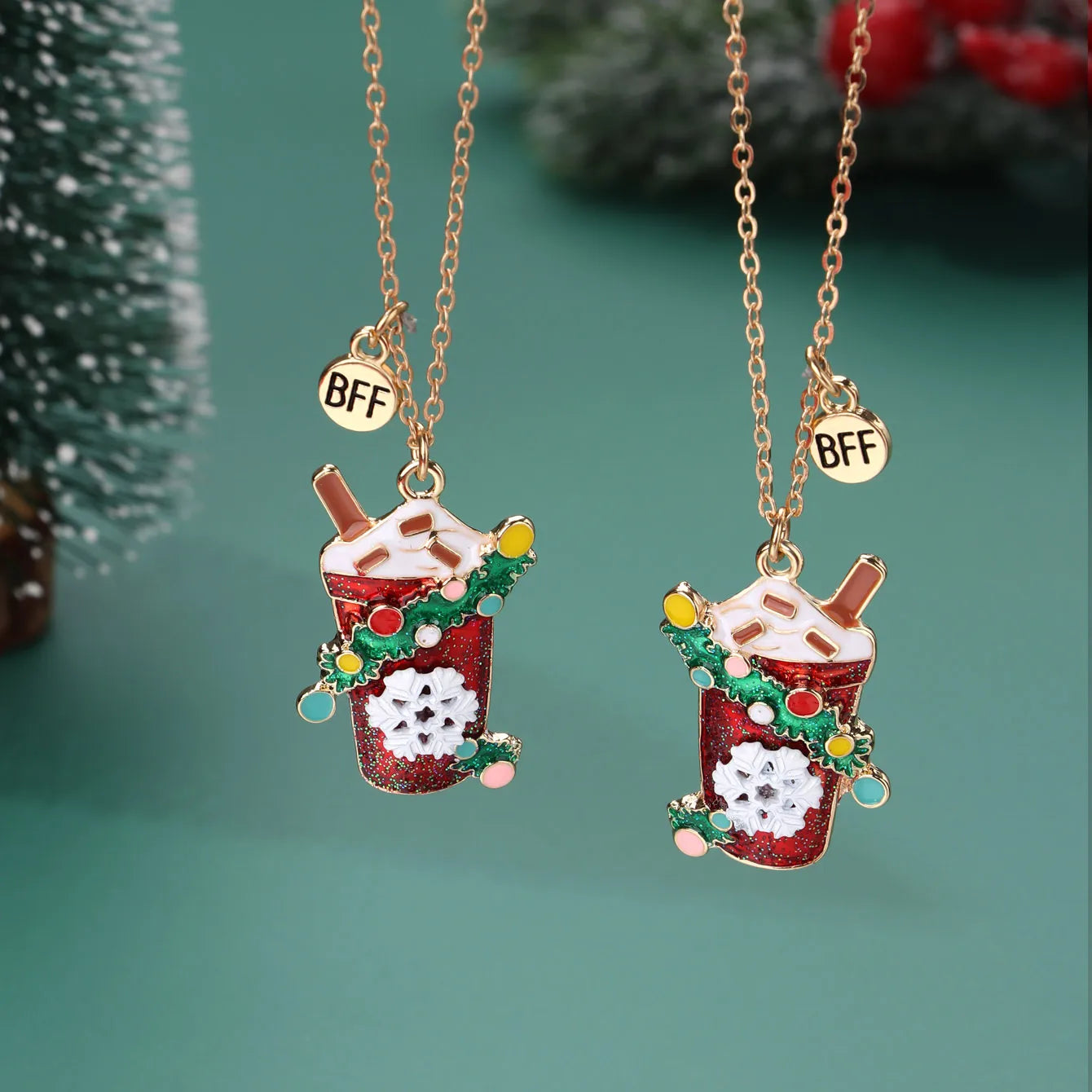 Fashion Necklace - Cute Ghost Unisex Pendant - Alloy