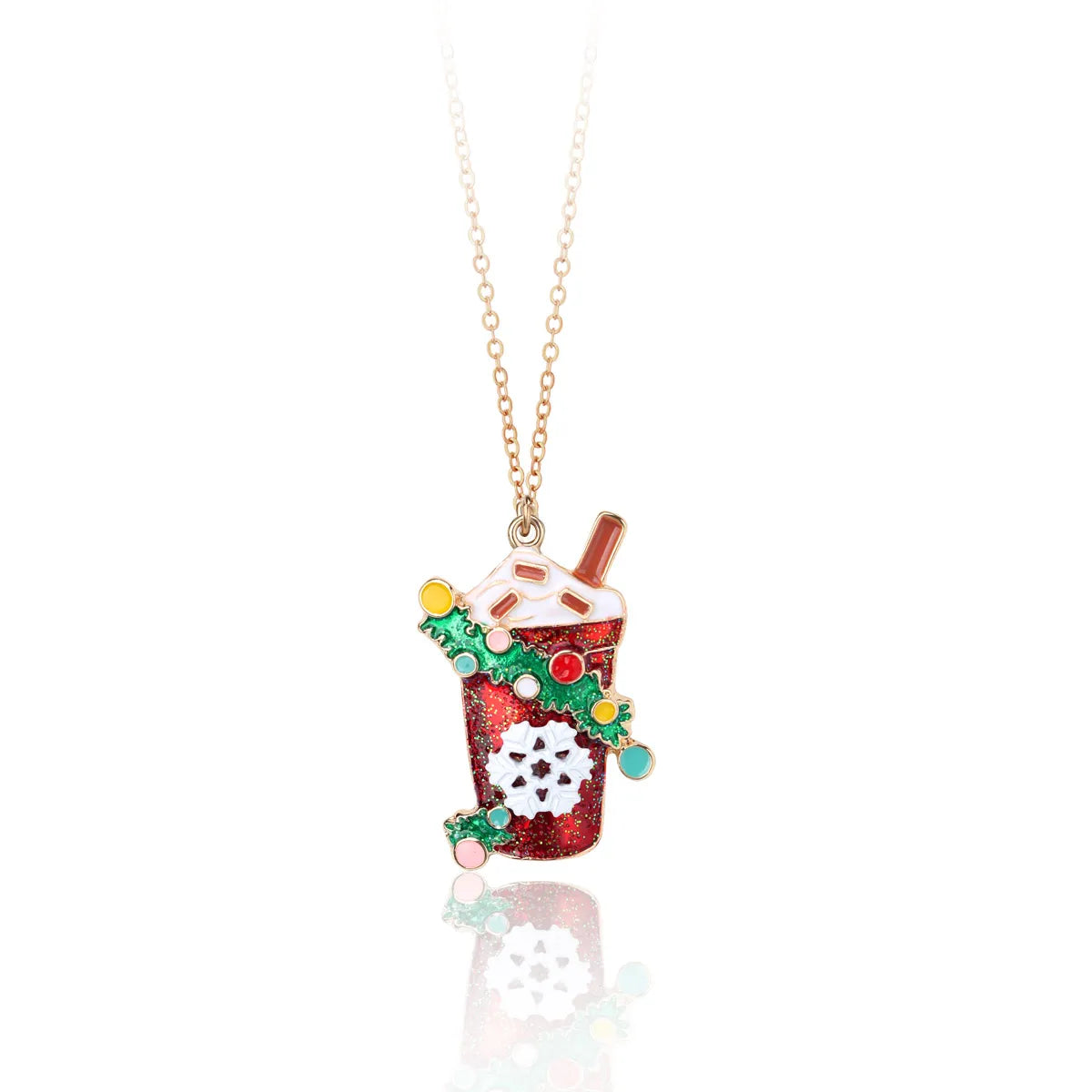 Fashion Necklace - Cute Ghost Unisex Pendant - Alloy
