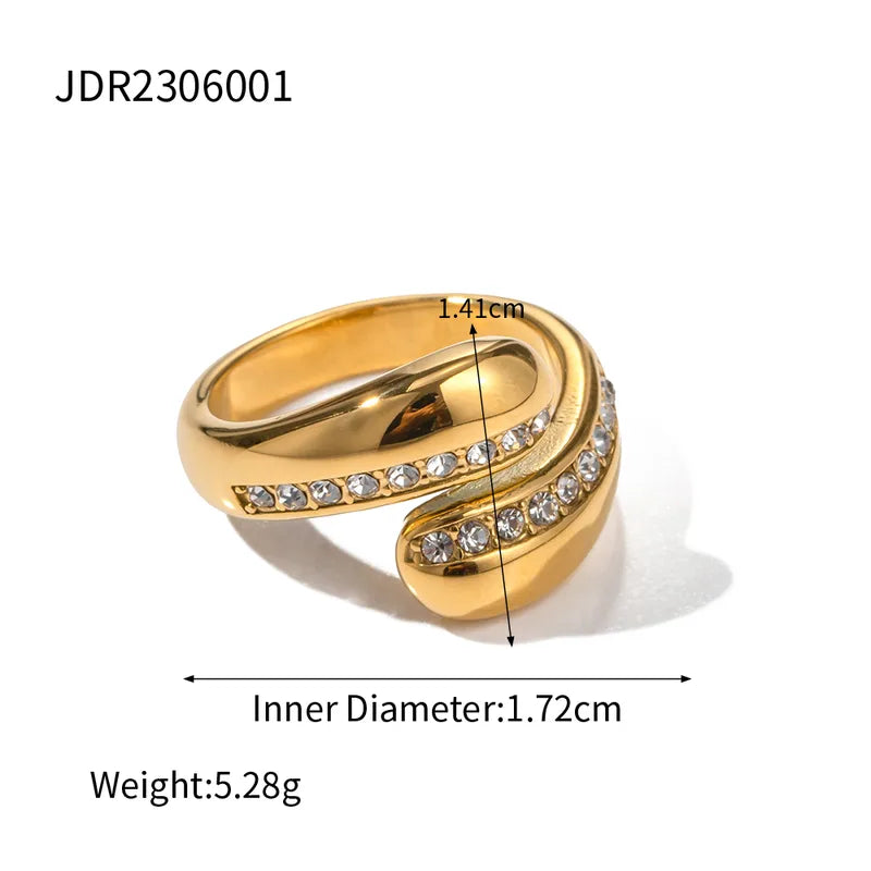 Set of 2 Heartbeat Heartbeat Friendship Rings - BFF Best Friends Couple Lovers - Adjustable Rings - Electrocardiogram