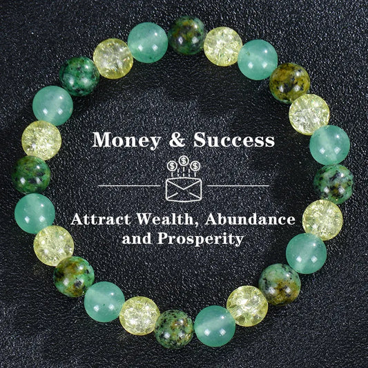 Bracelet Pierre Naturelle - Money Success - Succès et Argent