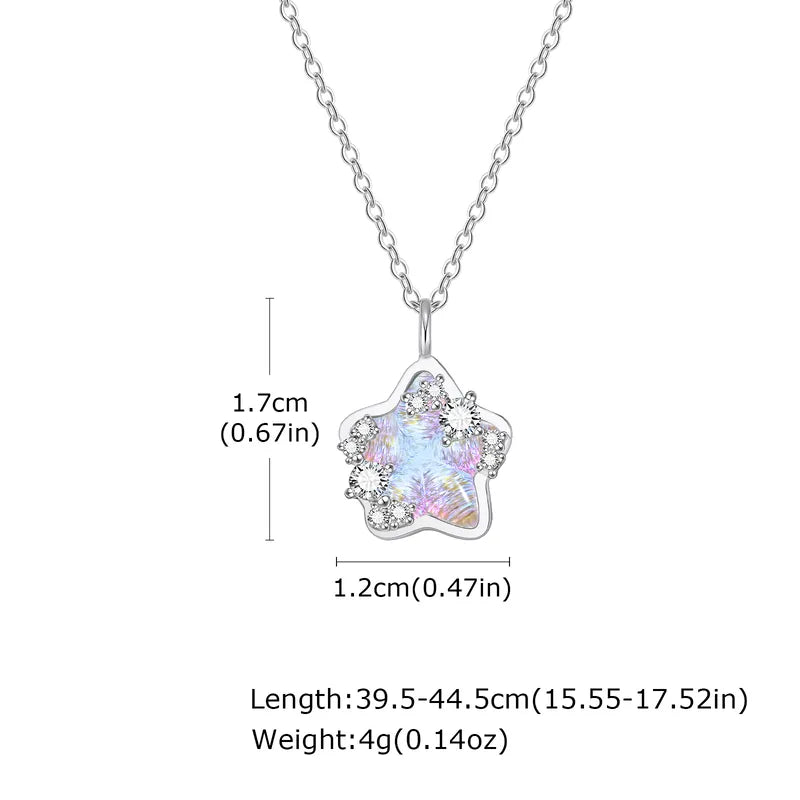 Lot de 3 Colliers D'amitié - Lune Coeur Etoile  - BFF - Best Friends Forever - Acier Inoxydable - Pendentif Mignon - Amitié