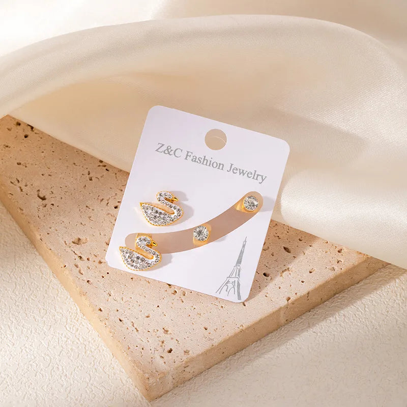 Boucles Oreilles - Lot 2 Paires - Acier Inoxydable 316L - Clous d'oreilles