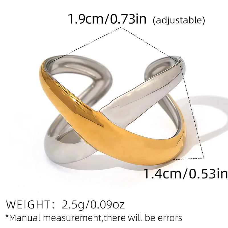 Set of 2 Heartbeat Heartbeat Friendship Rings - BFF Best Friends Couple Lovers - Adjustable Rings - Electrocardiogram
