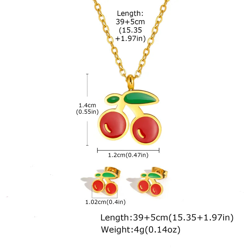 CHILD - 3-piece set Necklace Bracelet Ring Cat Kitten Fantasy - Cat Lovers - Cute Gold Rhinestone