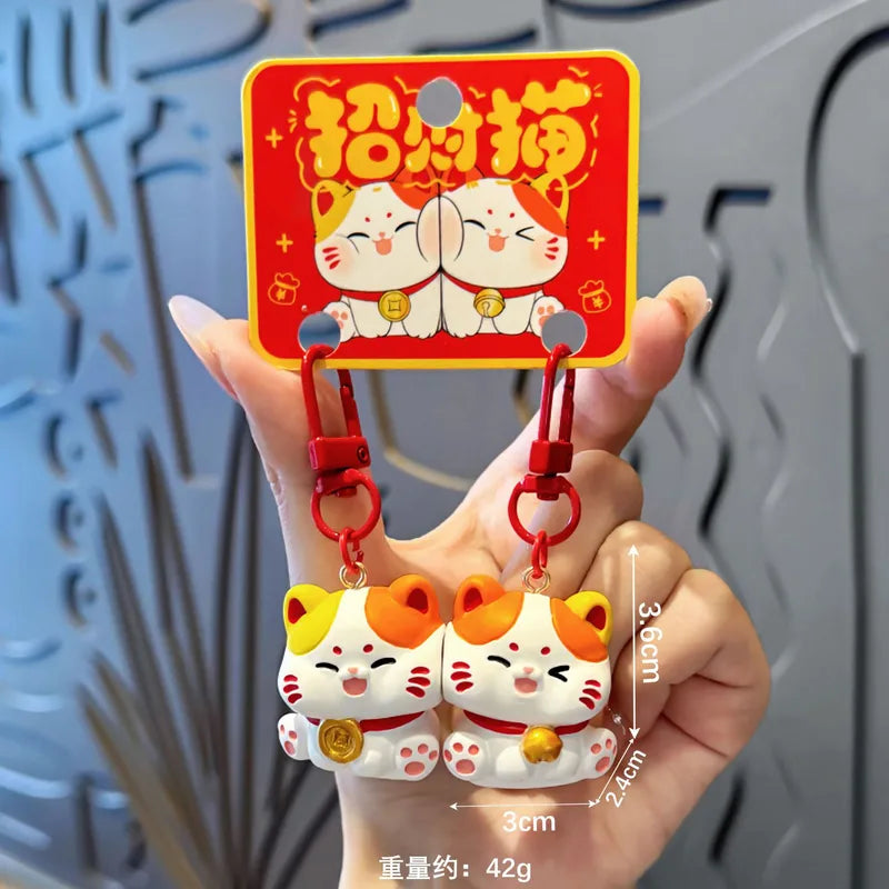 Porte Clés - Mignon Chat - A Partager - Aimanté - Amoureux - Meilleurs Amis - Pendentif Sac - BFF - Best Friends - Amitié