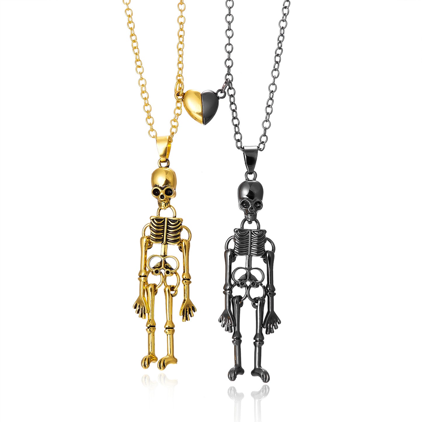Fashion Necklace - Cute Ghost Unisex Pendant - Alloy