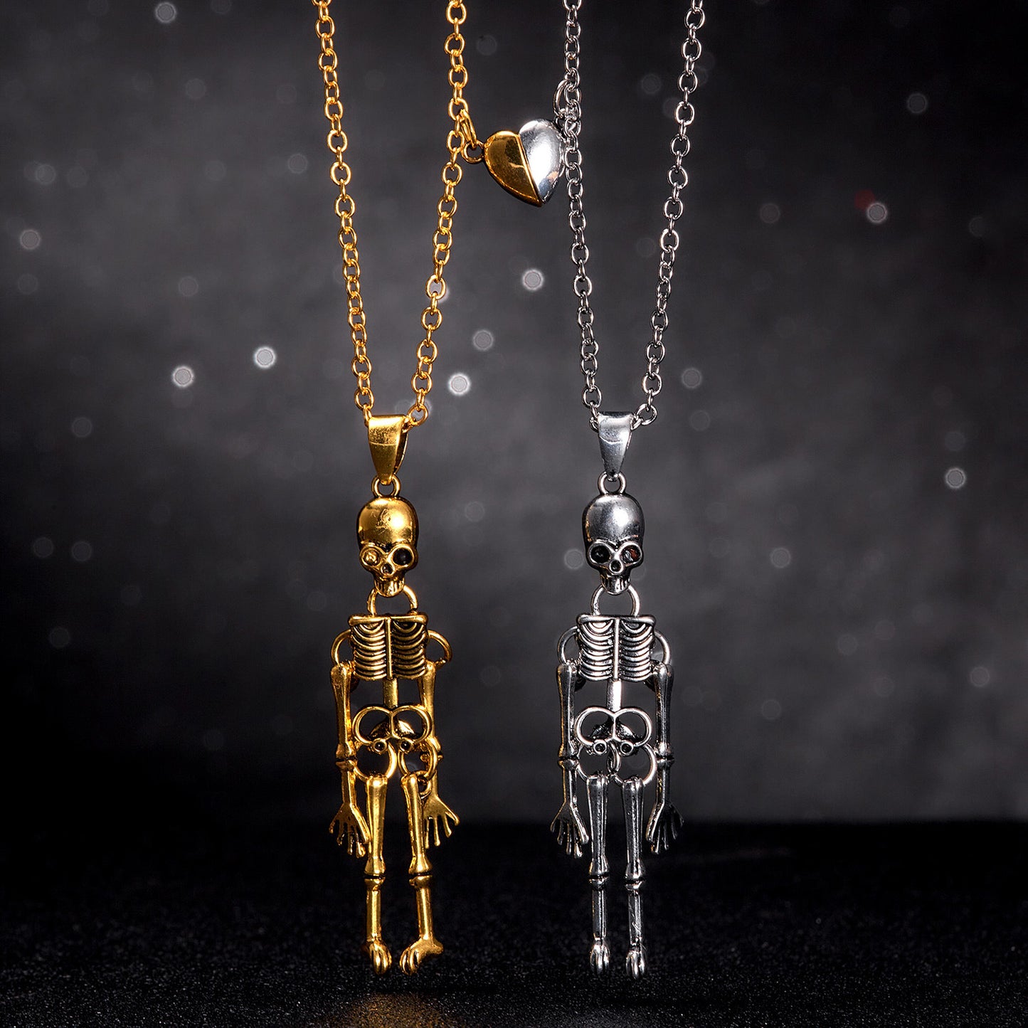 Fashion Necklace - Cute Ghost Unisex Pendant - Alloy