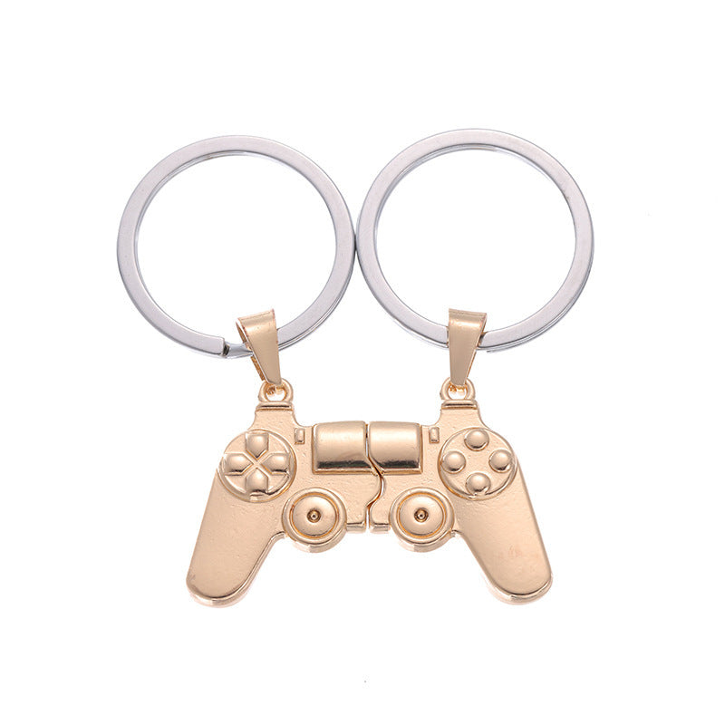 Porte Clés - Manette Console Jeu - A Partager - Aimanté - Amoureux - Meilleurs Amis - Pendentif Sac