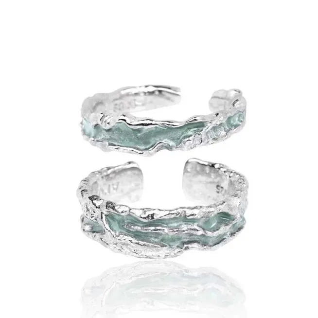 Lot de 2 Anneaux Réglables III - Bagues à partager - BFF - Best Friends Forever - Couple Amoureux Amitié - Saint Valentin