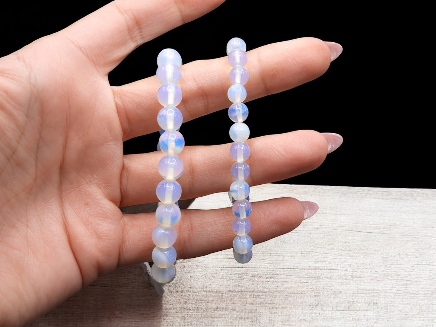 Bracelet Pierre Naturelle - Pierre d'Opale - Vie Sentimentale Amour Tendresse