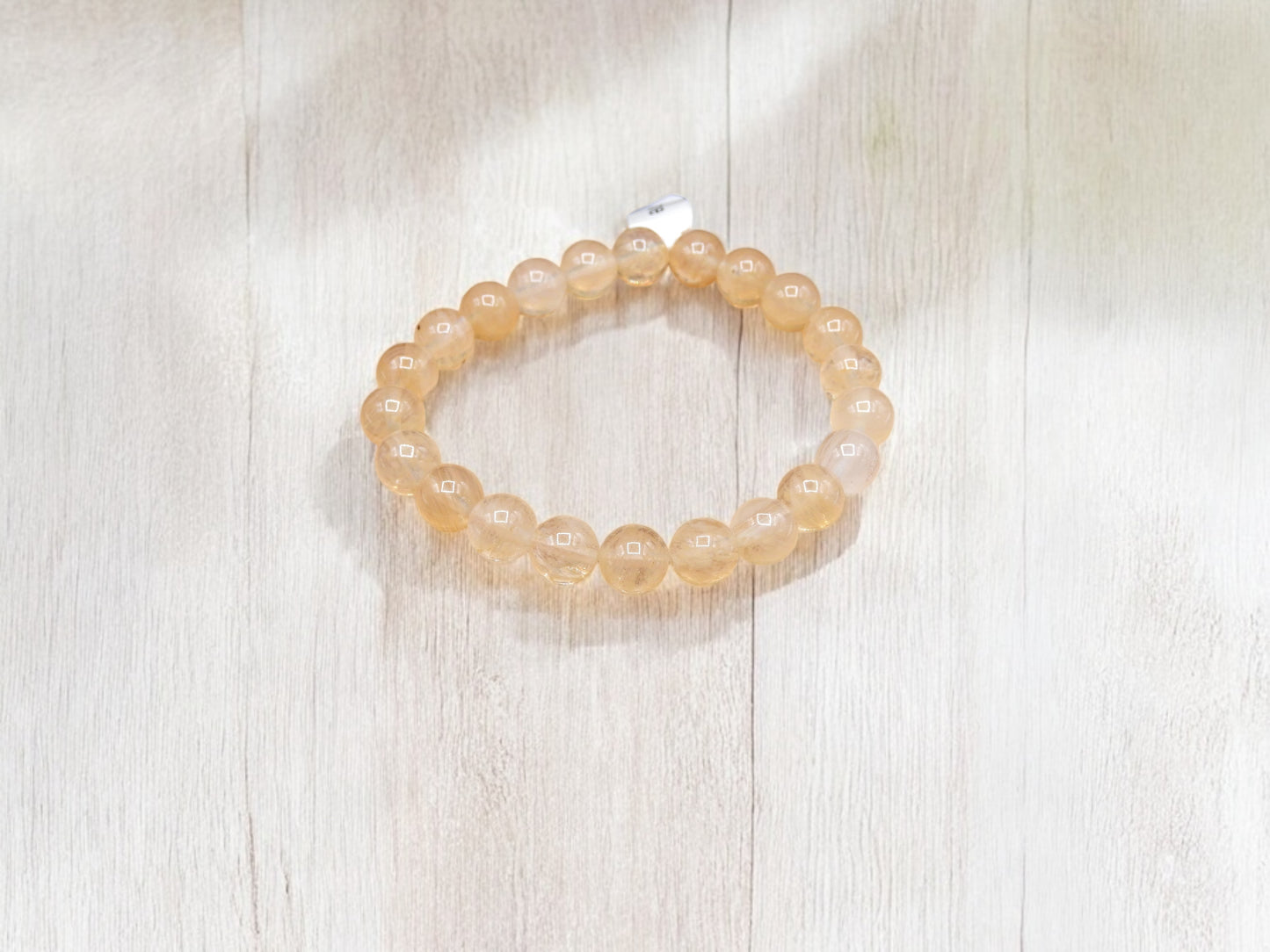 Bracelet Pierre Naturelle - Citrine - Créativité Energie