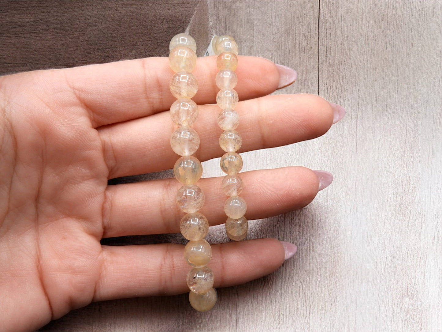 Bracelet Pierre Naturelle - Citrine - Créativité Energie