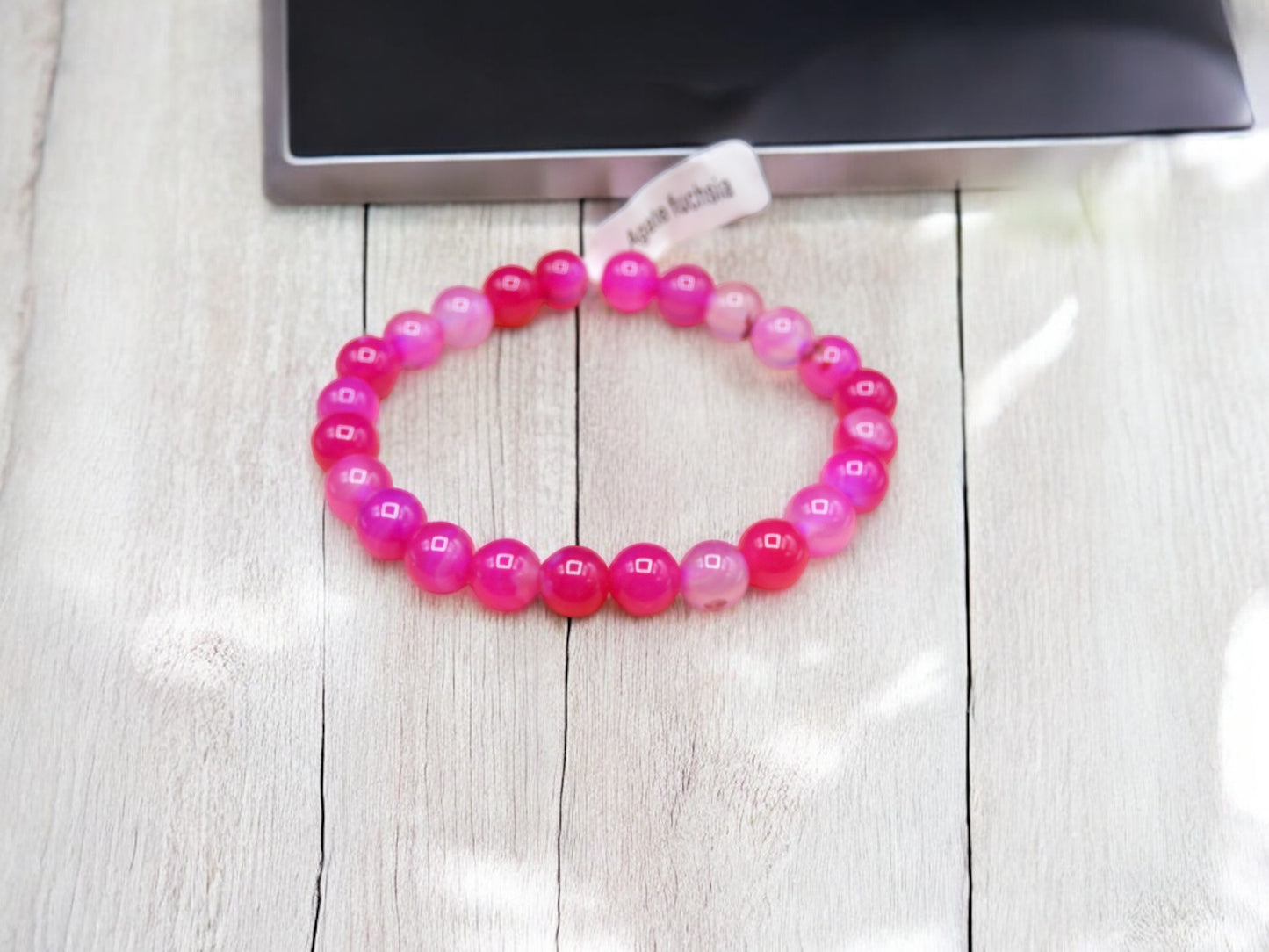 Bracelet Élastique en Pierre Naturelle - Taille Adulte - 24 Choix de Bracelets Pierre