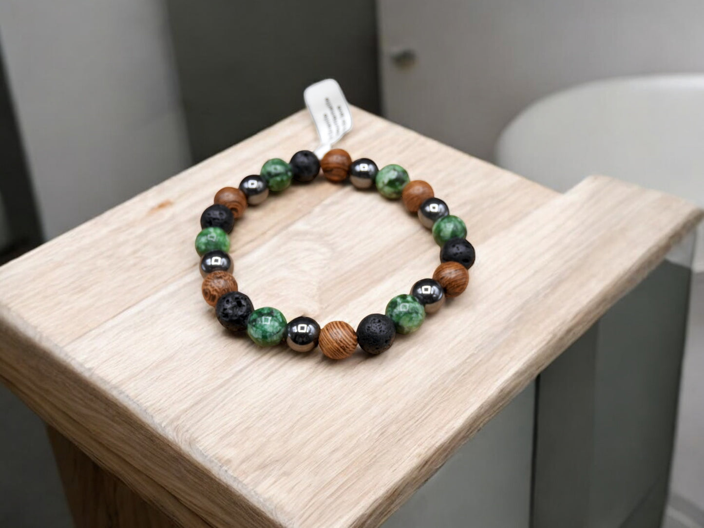 Bracelet Élastique en Pierre Naturelle - Taille Adulte - 24 Choix de Bracelets Pierre