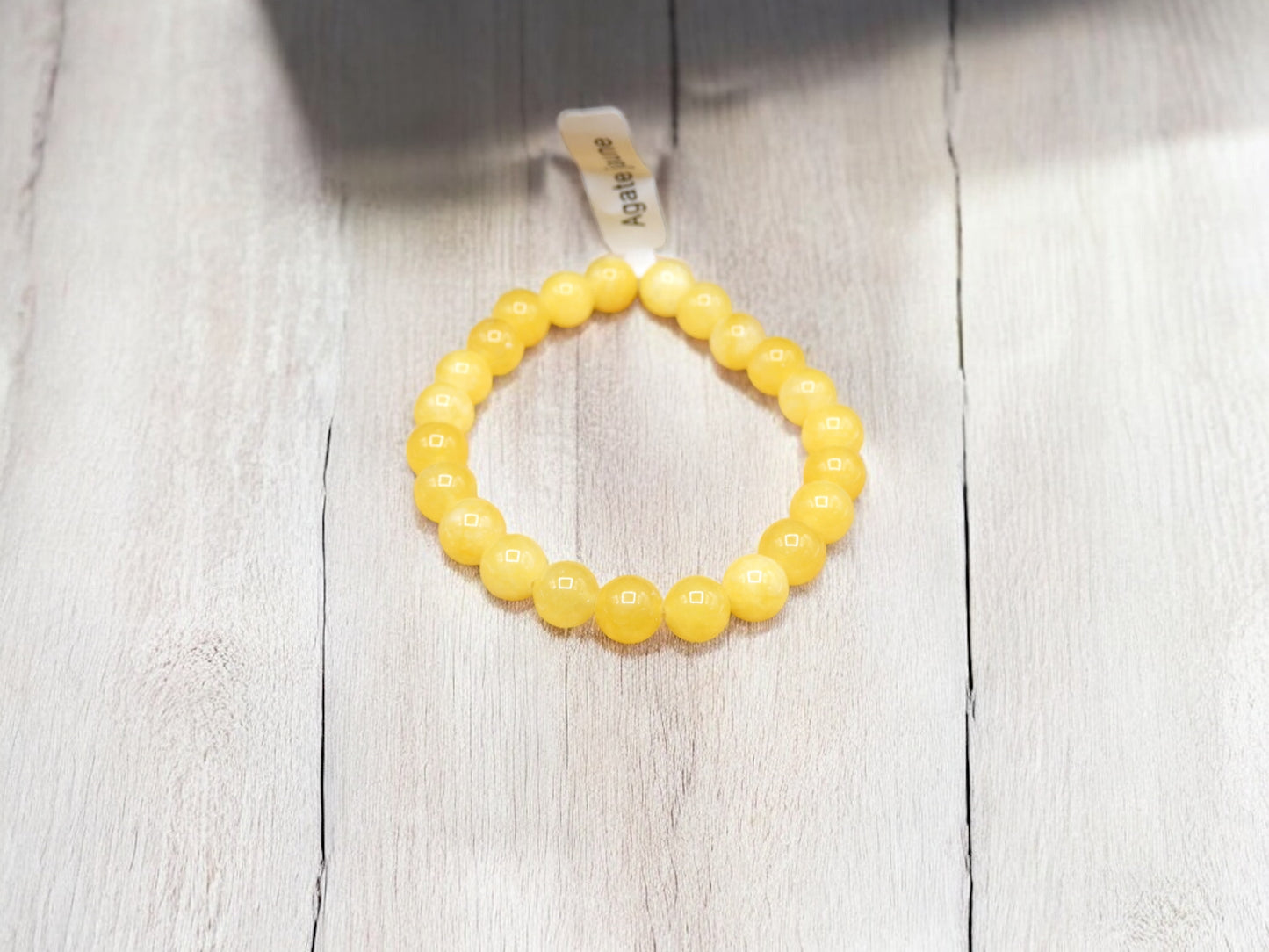 Bracelet Élastique en Pierre Naturelle - Taille Adulte - 24 Choix de Bracelets Pierre