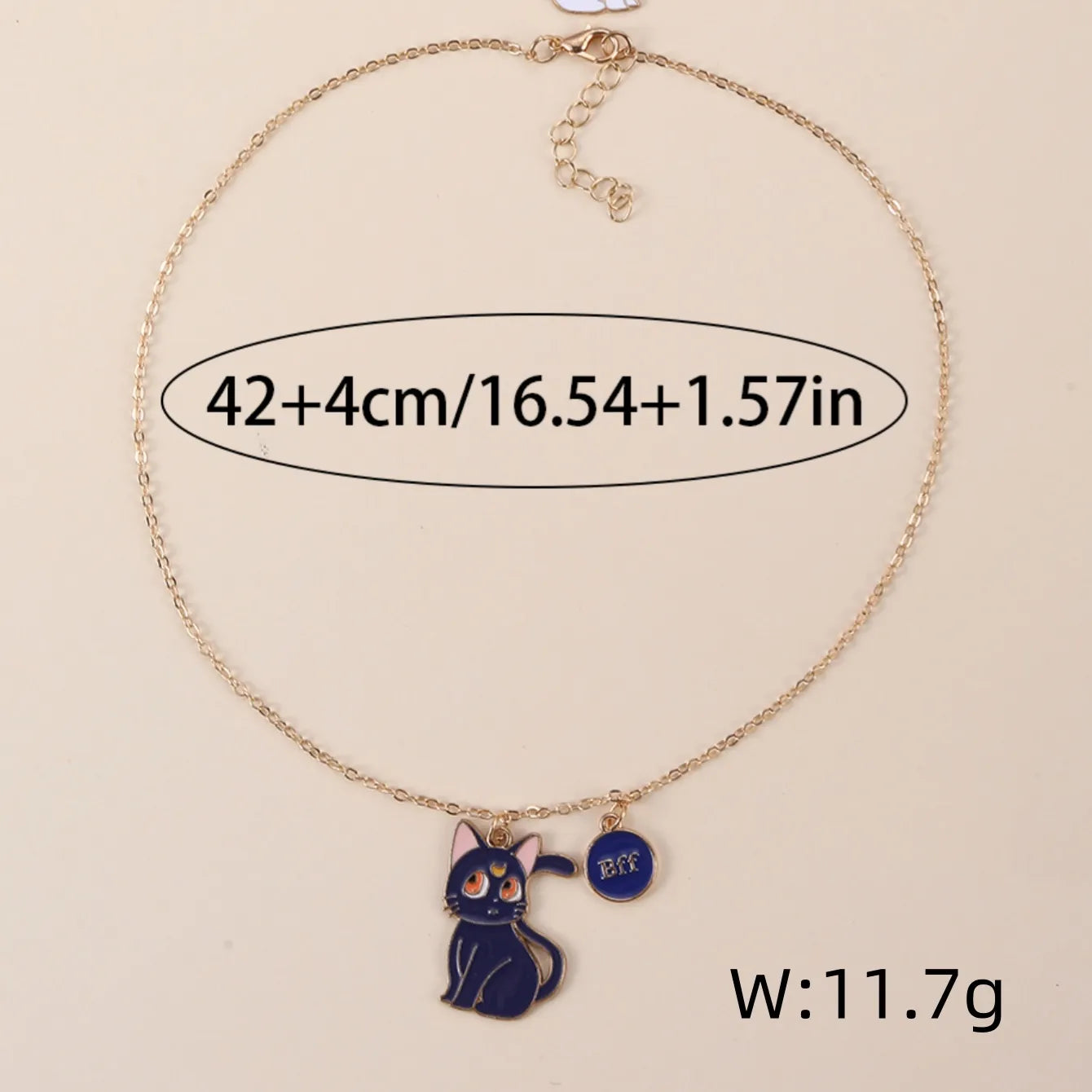 CHILDREN - Set of 2 Friendship Necklace Chains - BFF Best Friends Forever - Fantasy - Butterfly Pendant